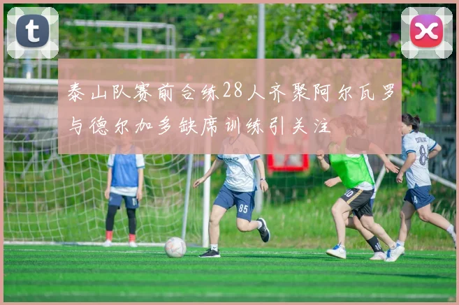 泰山队赛前合练28人齐聚阿尔瓦罗与德尔加多缺席训练引关注